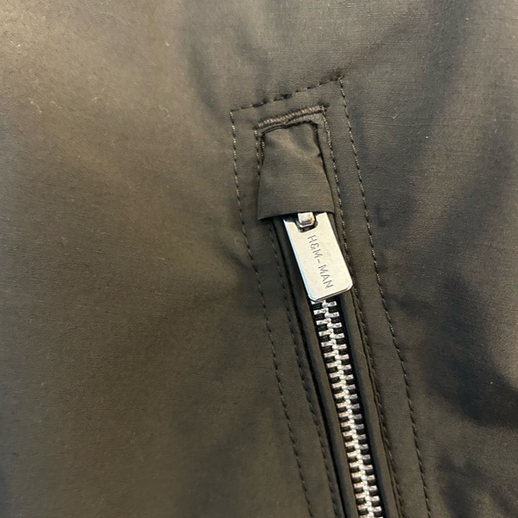 H&M Bomber Jacket in Dark Khaki / Green, Men’s XL - Picture 4 of 7